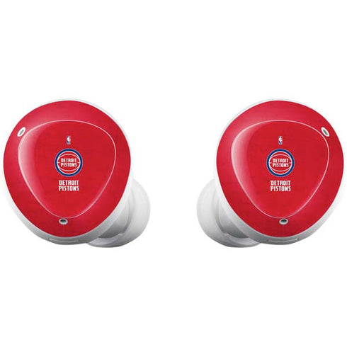 NBA Detroit Pistons Distressed Galaxy Buds Plus Skin
